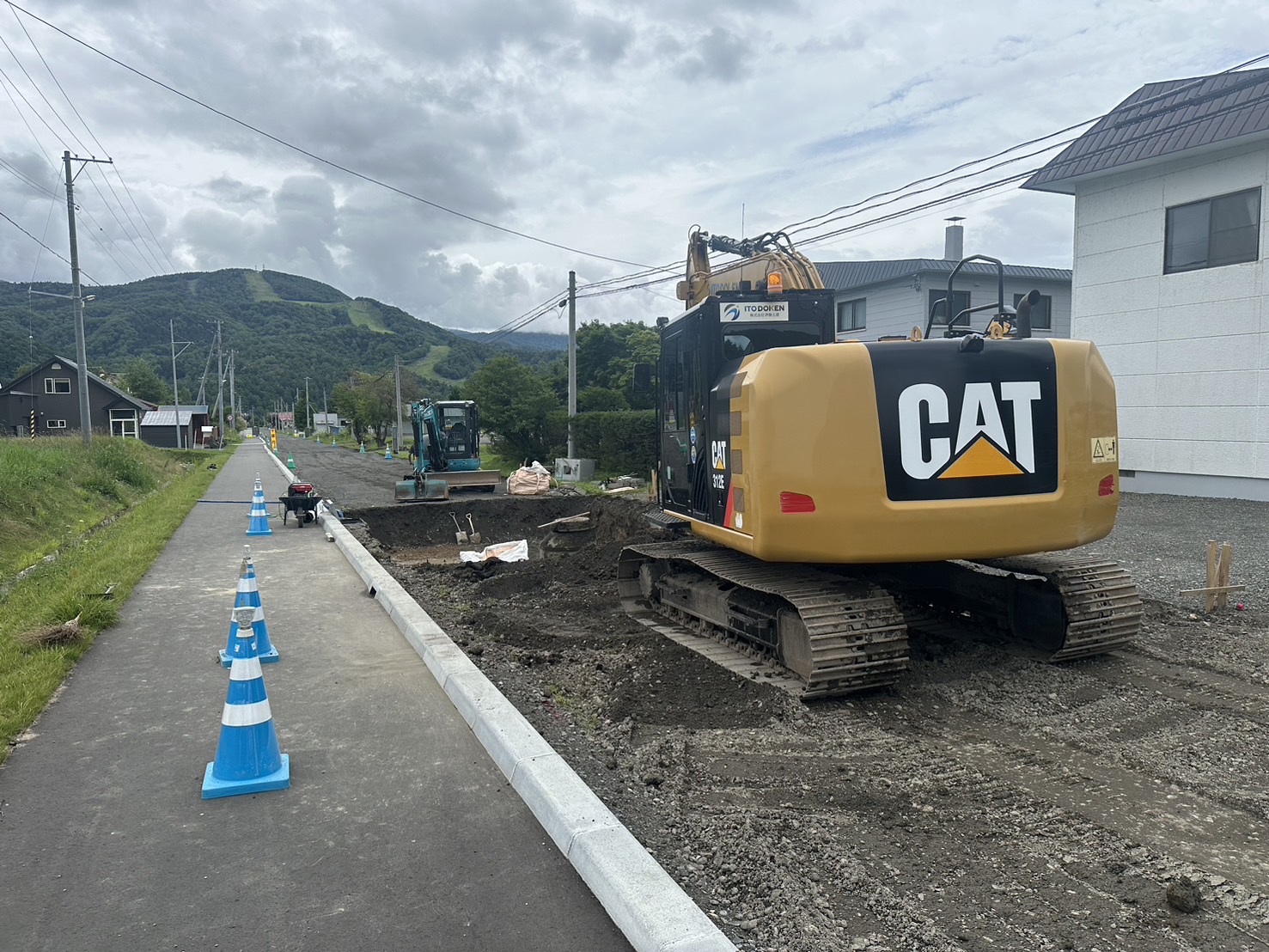 令和6年7月　町道15号線道路整備工事