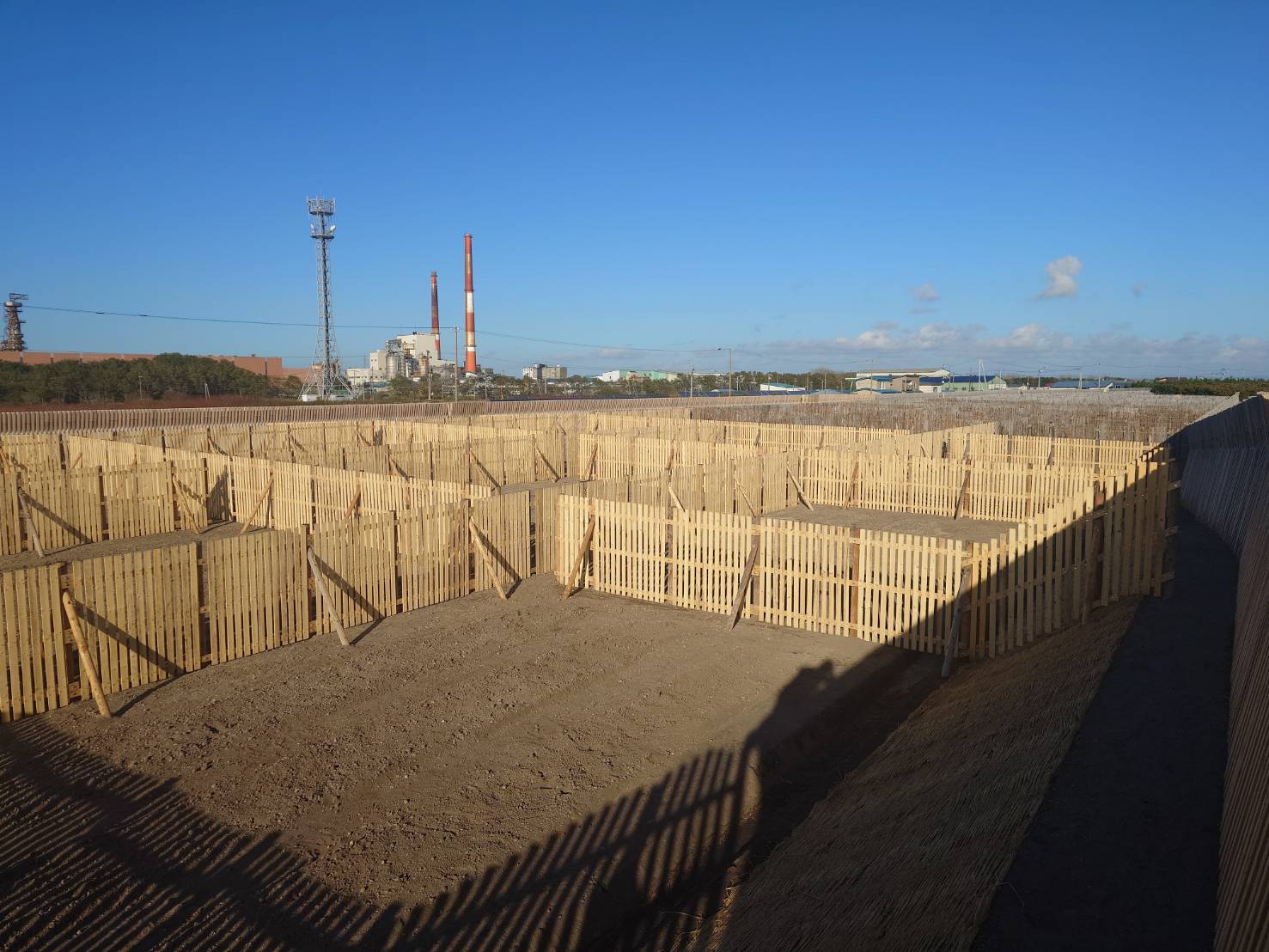 令和7年8月　勇払地区2防災林造成工事