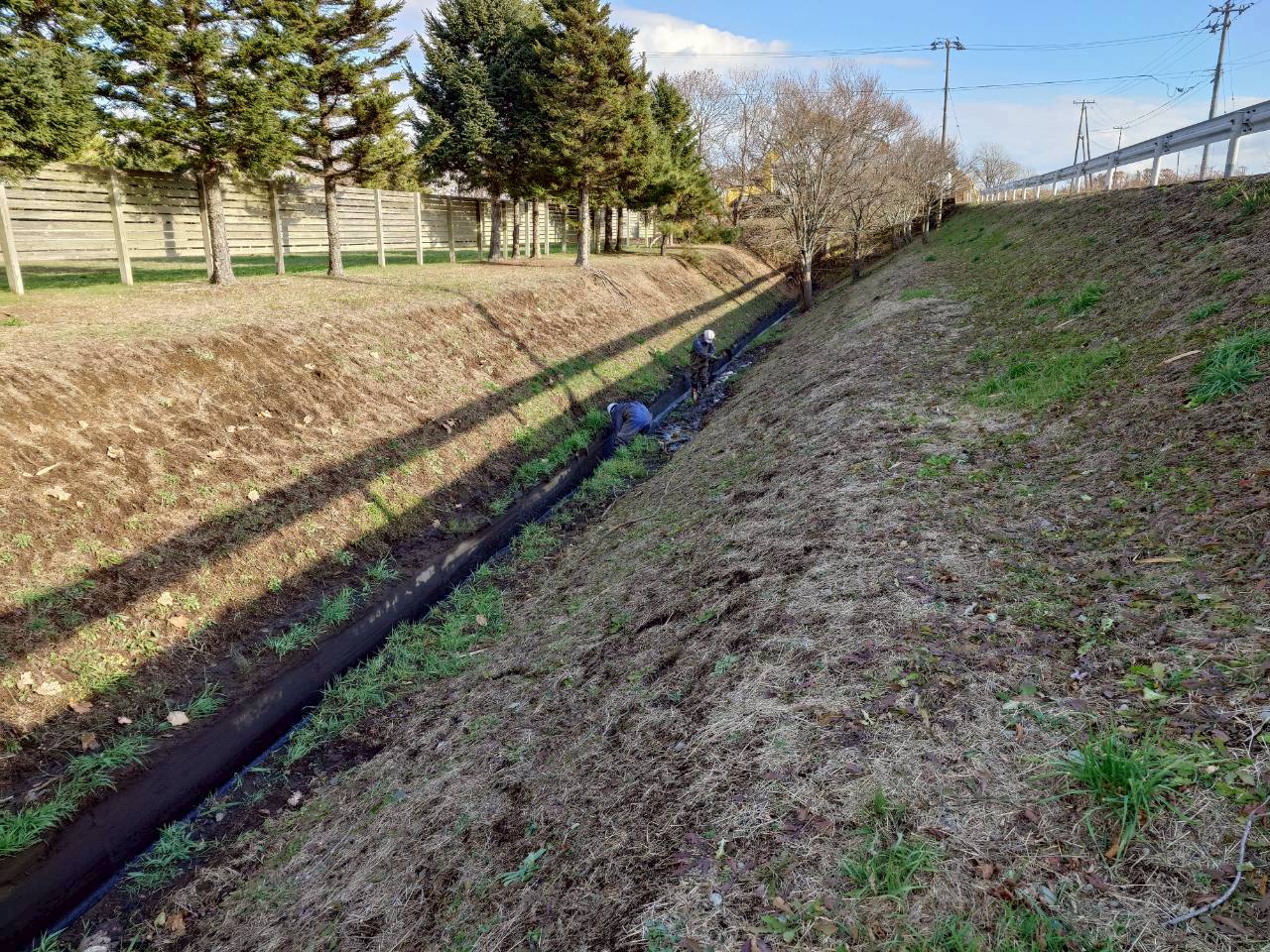 令和7年12月　町道富川東福満９号線　道路維持工事